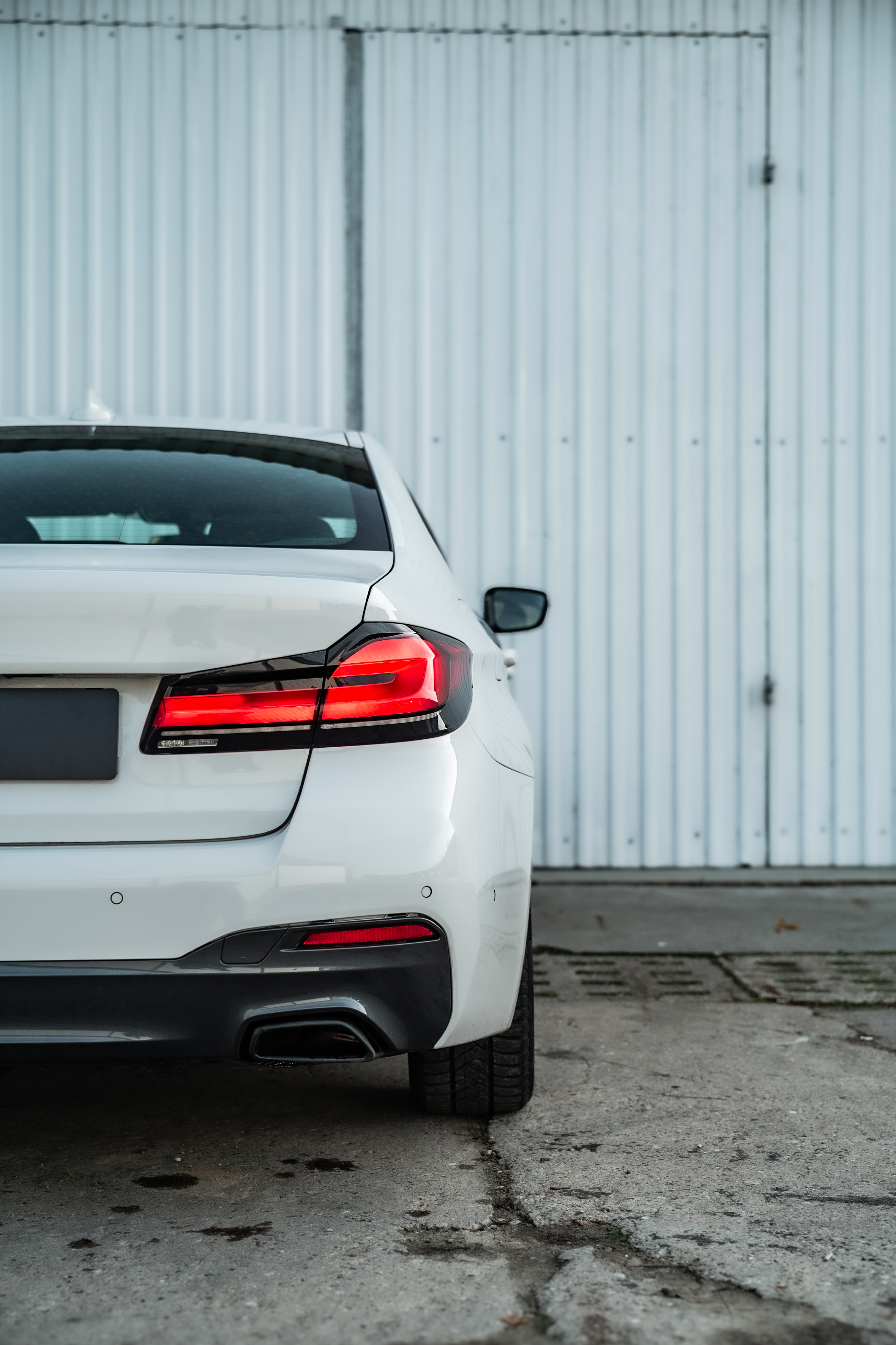 BMW 520d G30 • 190 KM • Automat • 2021 • Biały Metallic — zdjęcie opisu